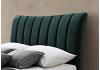 5ft King Size Clover green velvet fabric upholstered bed frame 7